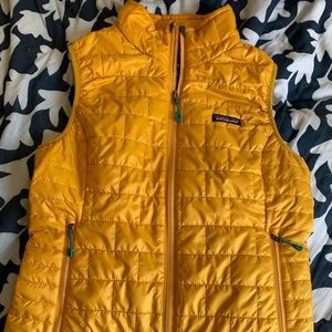Patagonia nano vest small women’s mustard yellow